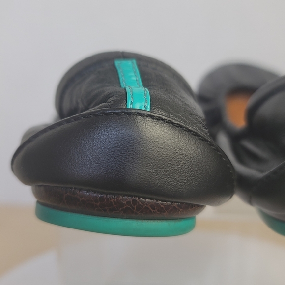 Tieks By Gavrieli Black Full Grain Leather Classic Slip-On Ballet Flats Size 11 - Picture 17 of 17